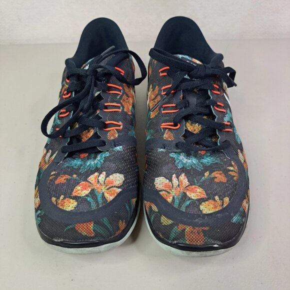 Nike Free 5.0 Floral Photosynthesis Athletic Running Shoes Women’s Size 9 Flower - Picture 2 of 12